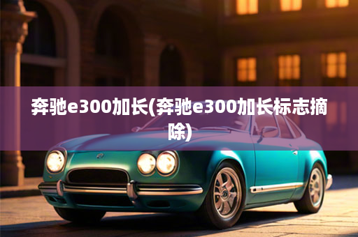 奔驰e300加长(奔驰e300加长标志摘除)