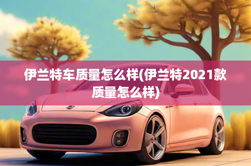 伊兰特车质量怎么样(伊兰特2021款质量怎么样)