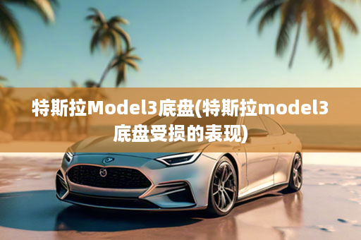 特斯拉Model3底盘(特斯拉model3底盘受损的表现)