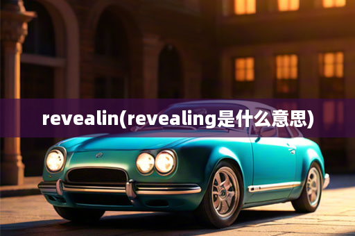 revealin(revealing是什么意思)