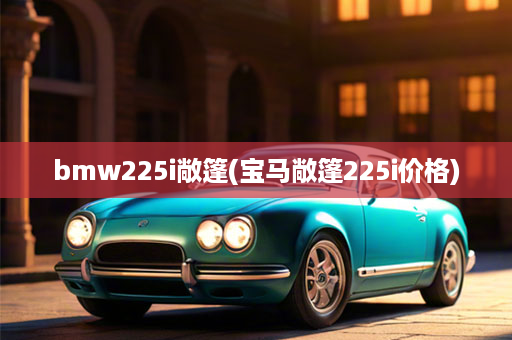 bmw225i敞篷(宝马敞篷225i价格)