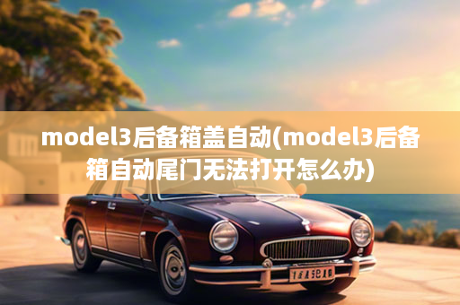 model3后备箱盖自动(model3后备箱自动尾门无法打开怎么办)