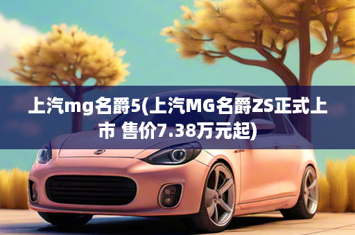 上汽mg名爵5(上汽MG名爵ZS正式上市 售价7.38万元起)